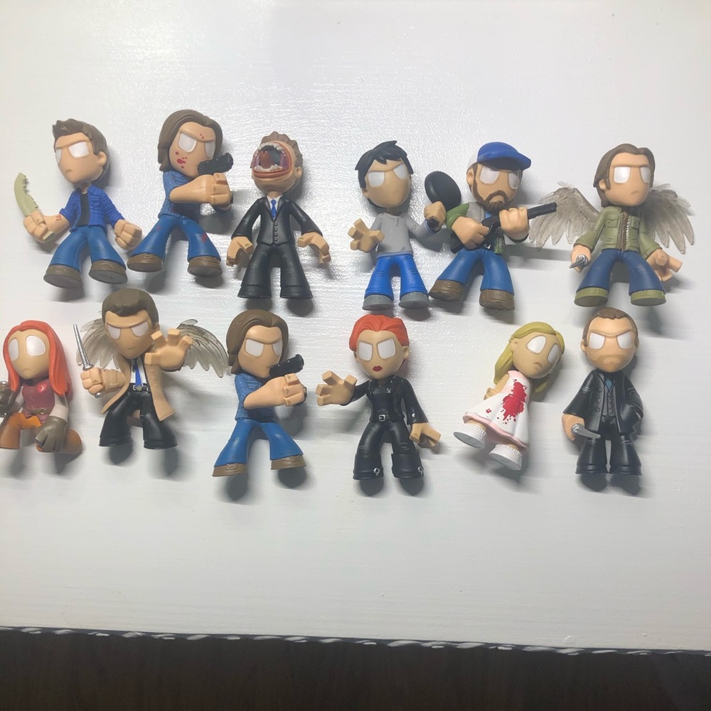 RARE 9pc*Set of Supernatural Funko mini mysteries